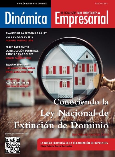 Dinamica Empresarial – septiembre 2019 Cover