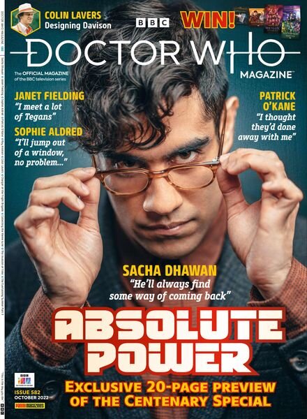 Doctor Who Magazine – Issue 582 – October 2022 Cover