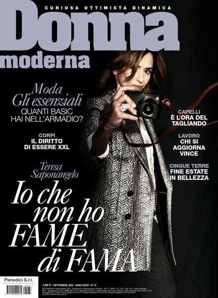 Donna Moderna – 1 Settembre 2022 Cover