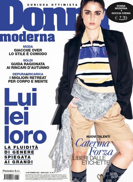 Donna Moderna – 15 Settembre 2022 Cover