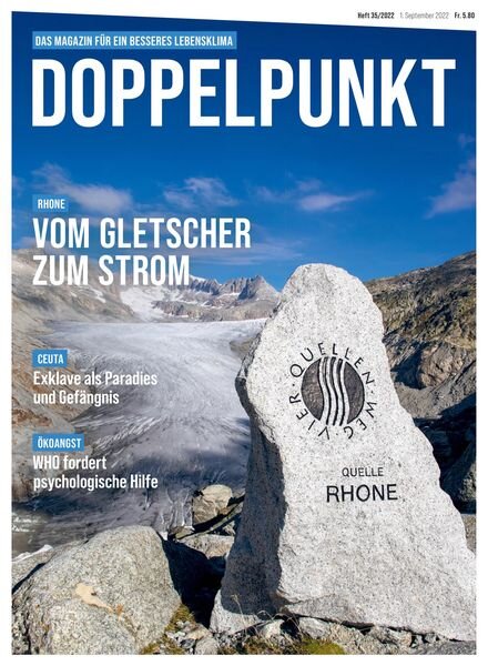 Doppelpunkt – September 2022 Cover
