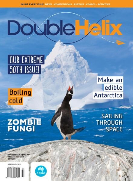 Double Helix – Issue 50 – 1 September 2021 Cover