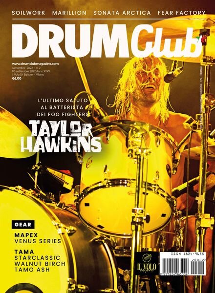 Drum Club – settembre 2022 Cover