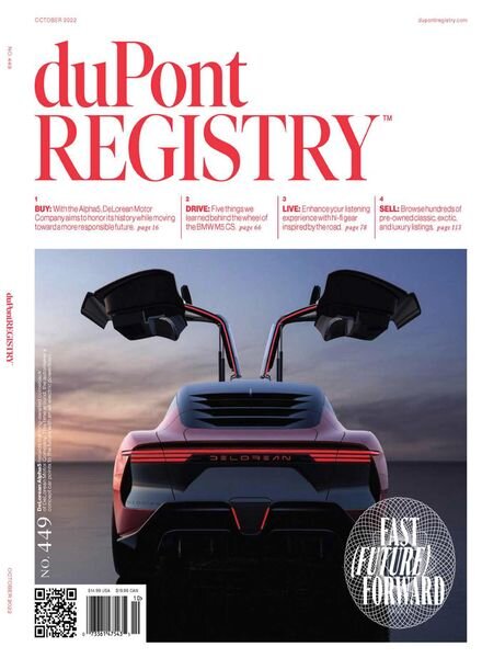 duPont Registry – October 2022 Cover