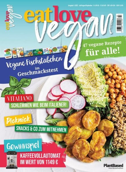 eat love vegan – August 2022 Cover