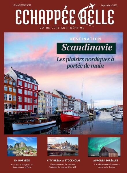 Echappee Belle Magazine – septembre 2022 Cover