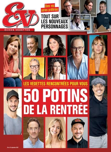 echos Vedettes – 10 septembre 2022 Cover