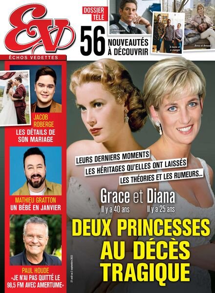 echos Vedettes – 27 aout 2022 Cover