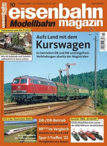 Eisenbahn Magazin – 04 Oktober 2022 Cover