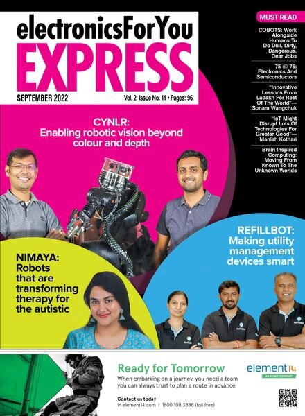Electronics For You Express – September 2022 Cover
