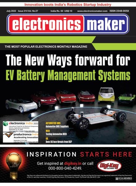 Electronics Maker – August 2022 Cover