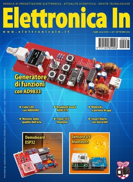 Elettronica In – Settembre 2022 Cover