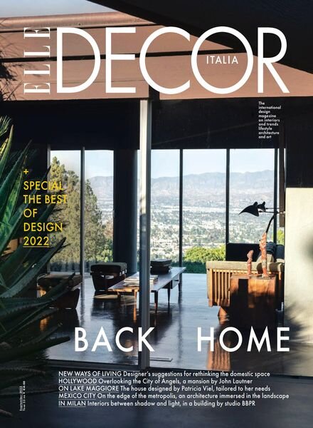 Elle Decor Italia English Edition – September 2022 Cover