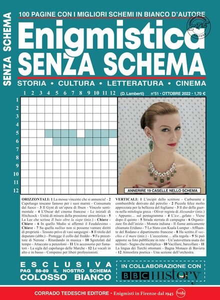 Enigmistica Senza Schema – ottobre 2022 Cover