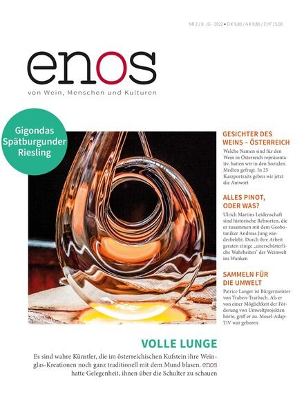 enos – August 2022 Cover