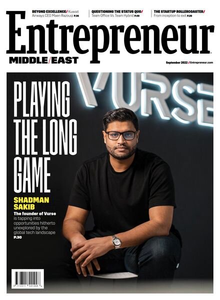 Entrepreneur Middle East – September 2022 Cover