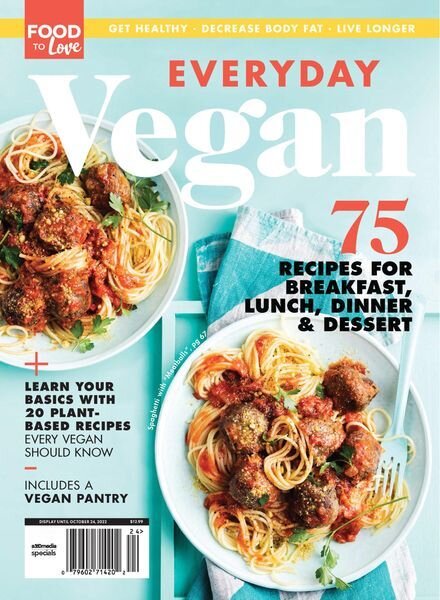 Everyday Vegan – August 2022 Cover