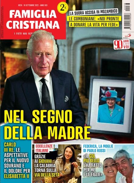 Famiglia Cristiana – 18 Settembre 2022 Cover