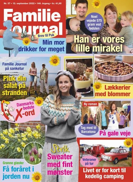 Familie Journal – 12 september 2022 Cover