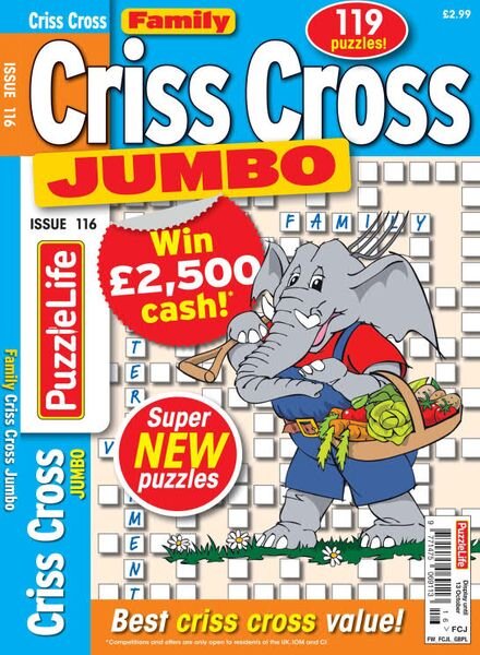 Family Criss Cross Jumbo – September 2022 Cover