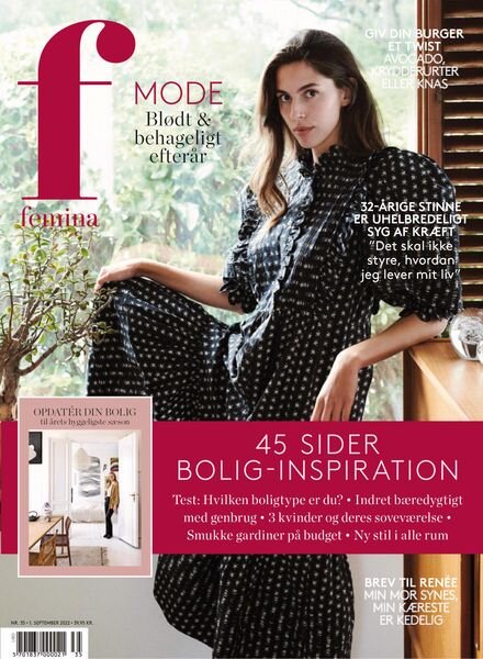 Femina Denmark – 01 september 2022 Cover