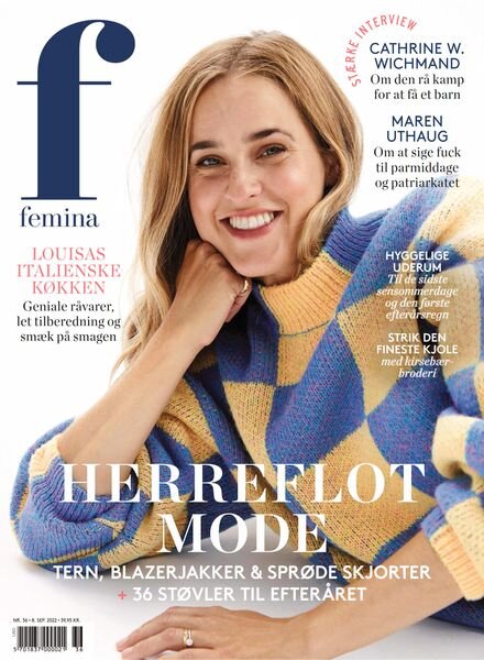 Femina Denmark – 08 september 2022 Cover