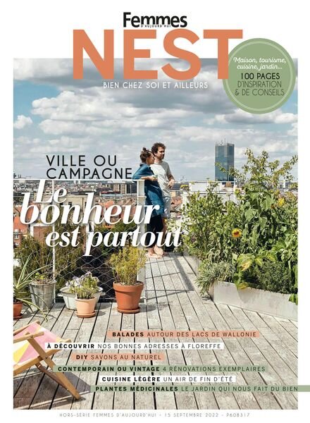 Femmes D’Aujourd’Hui – Hors-Serie Nest – Septembre 2022 Cover