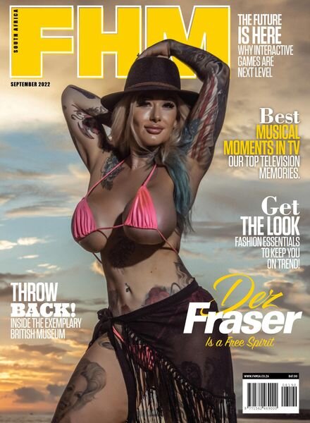 FHM South Africa – September 2022 Cover