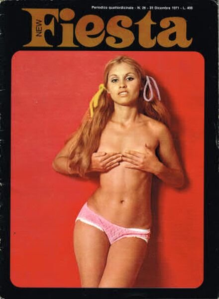 Fiesta – n. 26 December 1971 Cover