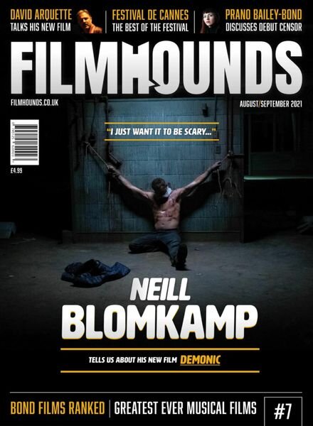 Filmhounds Magazine – Issue 7 – August-September 2021 Cover