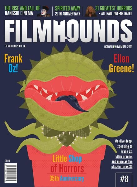 Filmhounds Magazine – Issue 8 – October-November 2021 Cover
