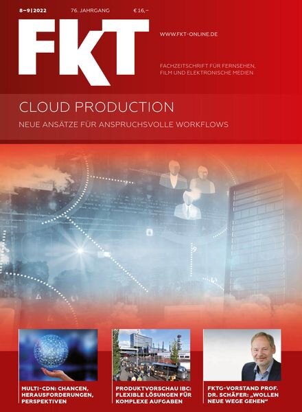 FKT Magazin – August-September 2022 Cover