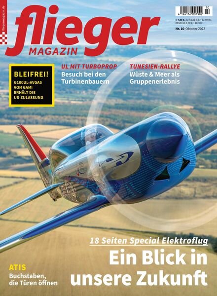 Fliegermagazin – Oktober 2022 Cover