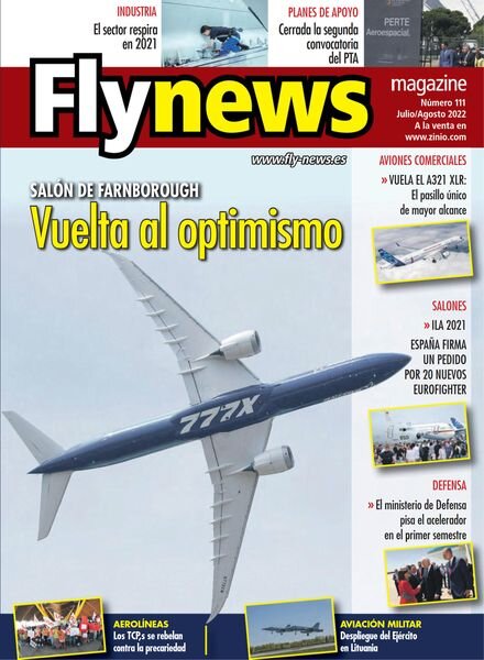 Fly News Magazine – julio 2022 Cover