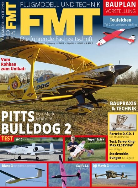 FMT Flugmodell und Technik – Oktober 2022 Cover