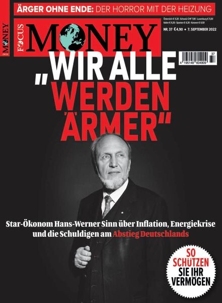 FOCUS-MONEY – 07 September 2022 Cover