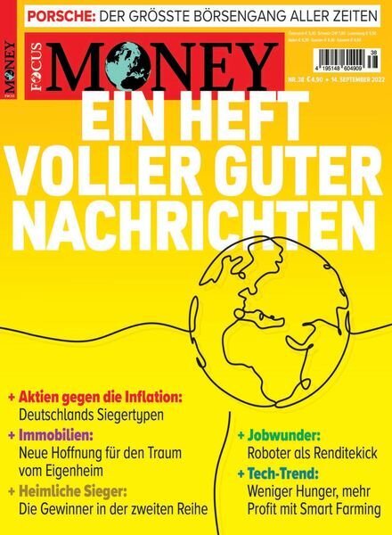 FOCUS-MONEY – 14 Spetmber 2022 Cover