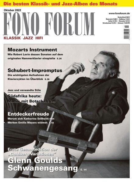 Fono Forum – Oktober 2022 Cover