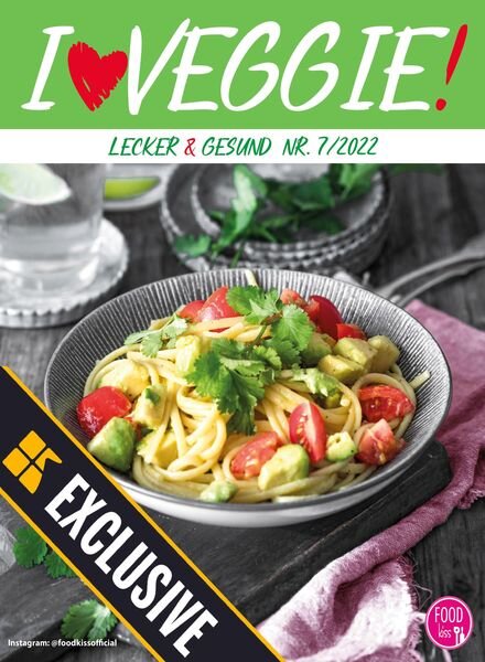 FOODkiss I Love Veggy – 10 September 2022 Cover