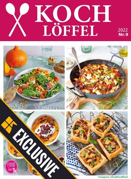 FOODkiss Liebes Land KOCHLOFFEL – August 2022 Cover