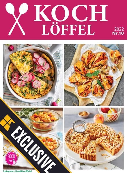FOODkiss Liebes Land KOCHLOFFEL – September 2022 Cover