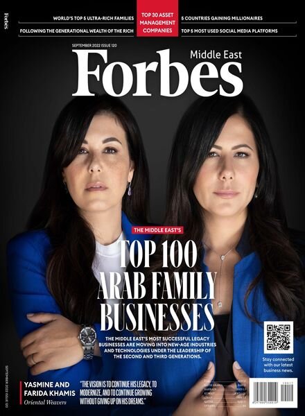 Forbes Middle East English – September 2022 Cover