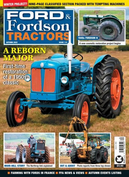 Ford & Fordson Tractors – Issue 112 – Autumn 2022 Cover