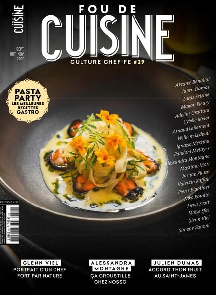 Fou de Cuisine – Septembre-Novembre 2022 Cover