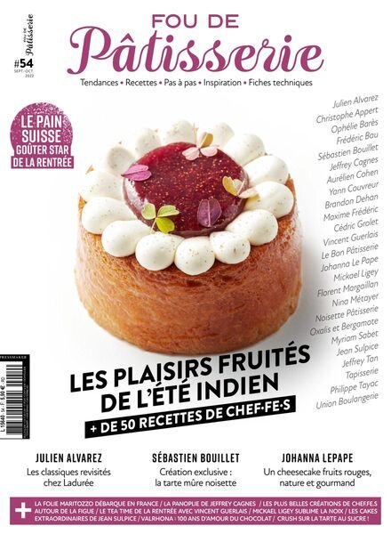 Fou de Patisserie – Septembre-Octobre 2022 Cover