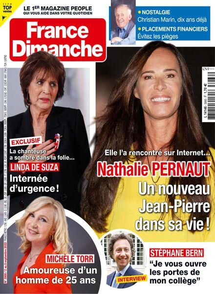France Dimanche – 02 septembre 2022 Cover