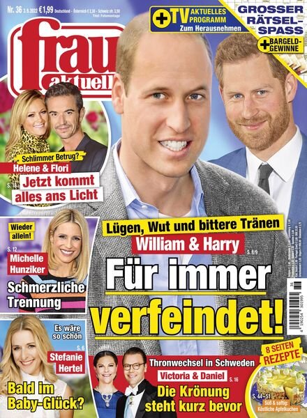 frau aktuell – 03 September 2022 Cover