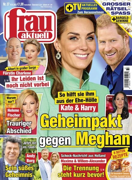 frau aktuell – 10 September 2022 Cover