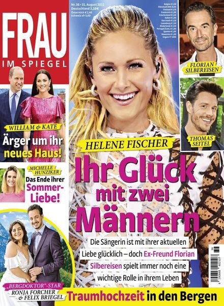 Frau im Spiegel – 31 August 2022 Cover