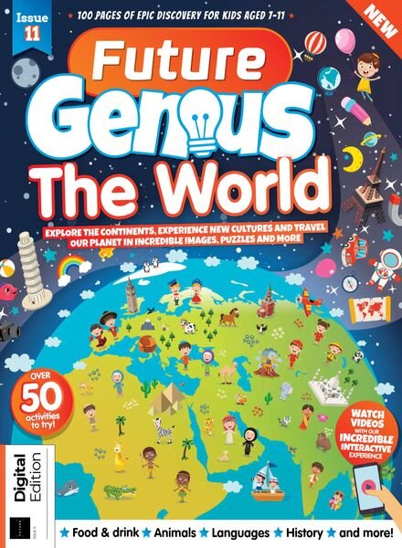 Future Genius – Issue 11 The World – September 2022 Cover